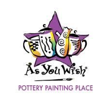 As You Wish Pottery Painting Place Logo